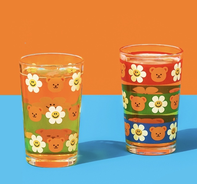 T8 Wiggle 玻璃細杯*一套兩隻