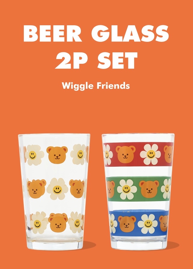 T8 Wiggle 玻璃細杯*一套兩隻