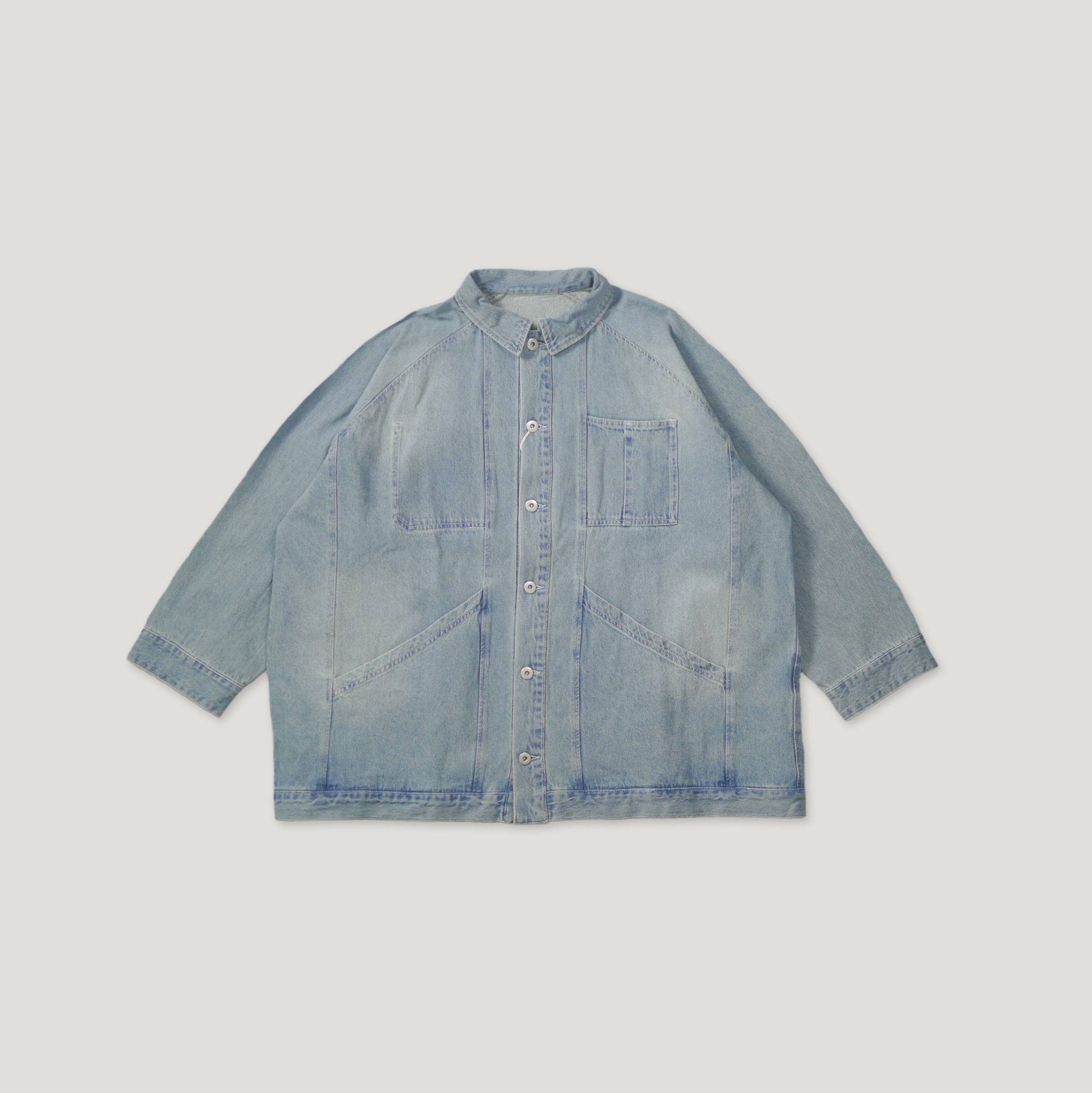 J.P.L. 拉克蘭袖丹寧工作夾克