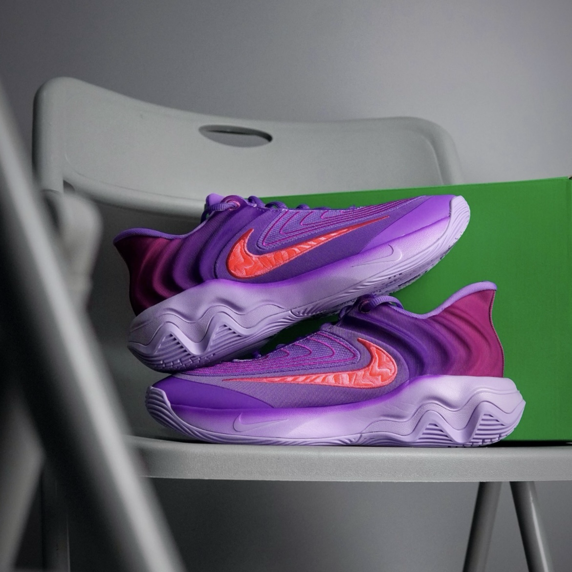 Nike Giannis Immortality 4 EP 紫紅色倒鉤 字母哥 實戰籃球鞋 運動鞋