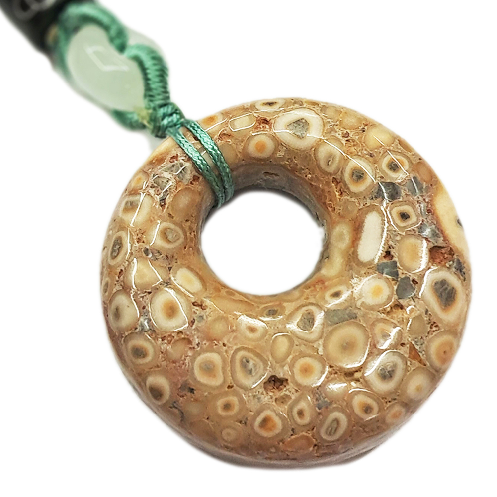 龍宮舍利平安扣 中國結項鍊【十方】151472