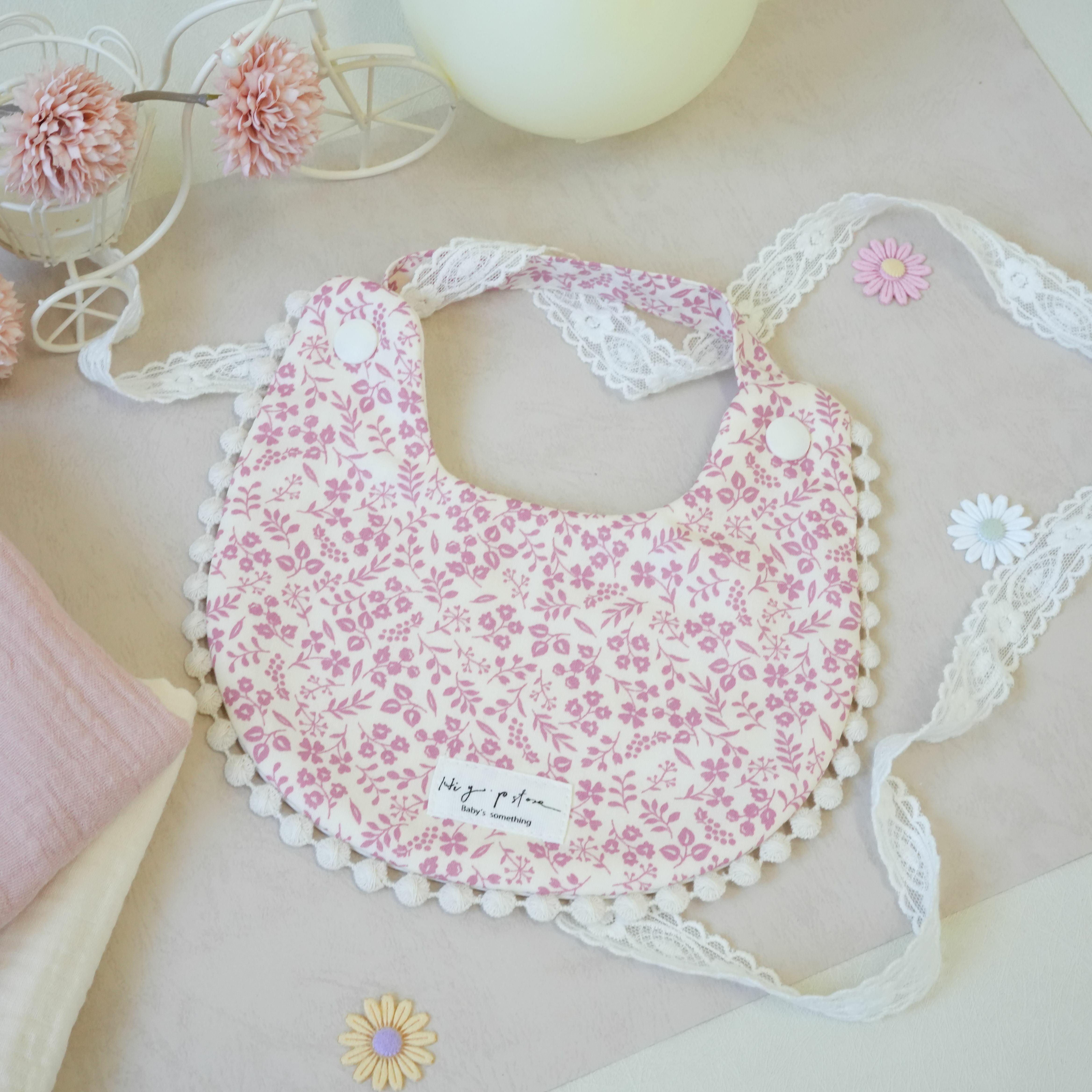 Hi Y.P store-手作圍兜-花蔓幽夢