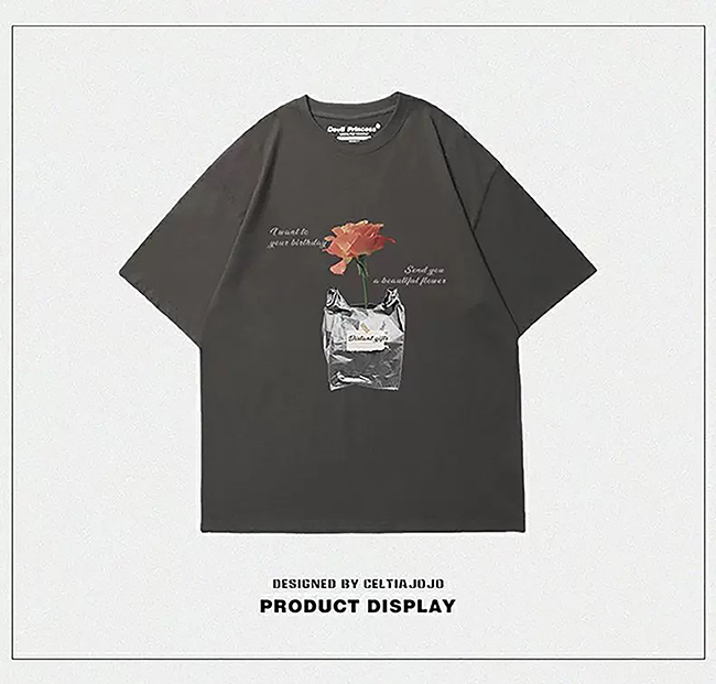 A Life Rose 短袖上衣-兩色