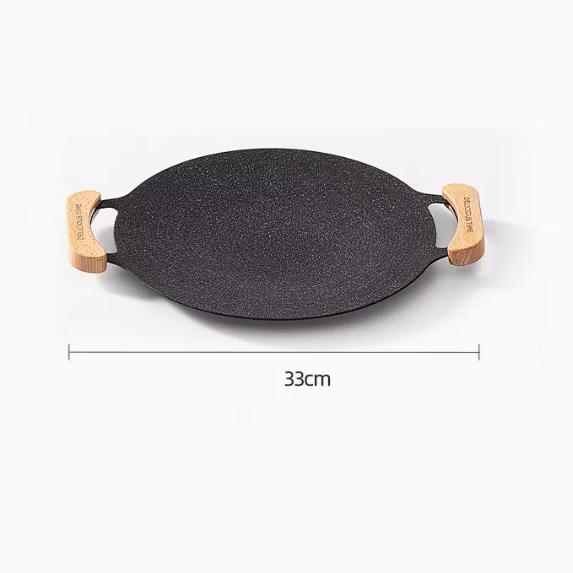 New barbecue plate iron plate utensils (large_dual-purpose)