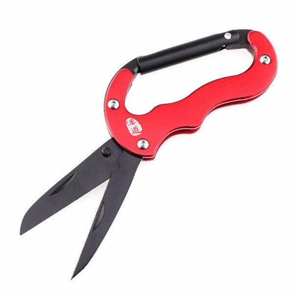 Popular exquisite multi-function buckle [D-14] red - total length 115mm
