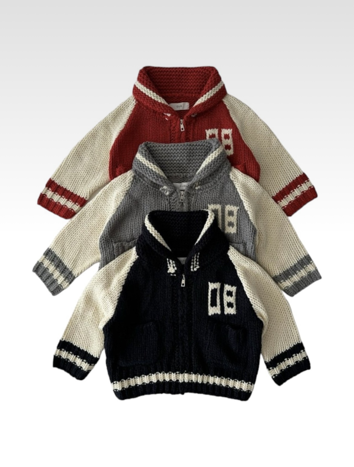 our 印地安針織外套