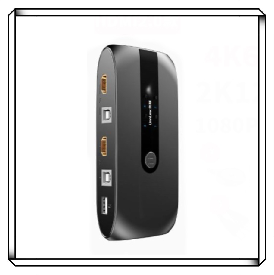 4埠 USB HDMI KVM 4進1 多電腦切換器 4K 60HZ
