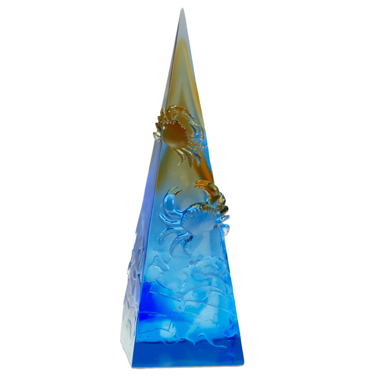 鹿港窯禮品館│水晶琉璃 獎牌 擺飾 榮耀的象徵 上進不懈