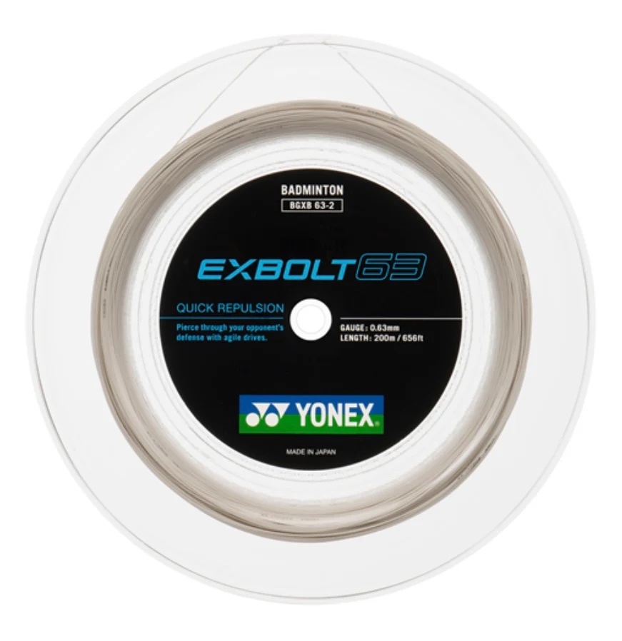 YONEX　EXBOLT68　200mロール（エクスボルト68）　ホワイト Amazon | ヨネックス YONEX バドミントンガット・ストリング