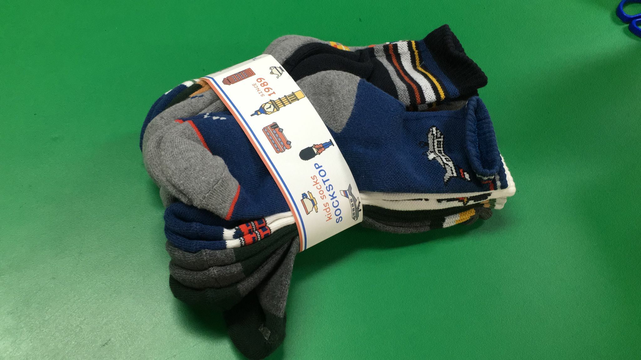 🇰🇷 韓國 SOCKSTOP 小童襪 一套8對 (AT9 594)