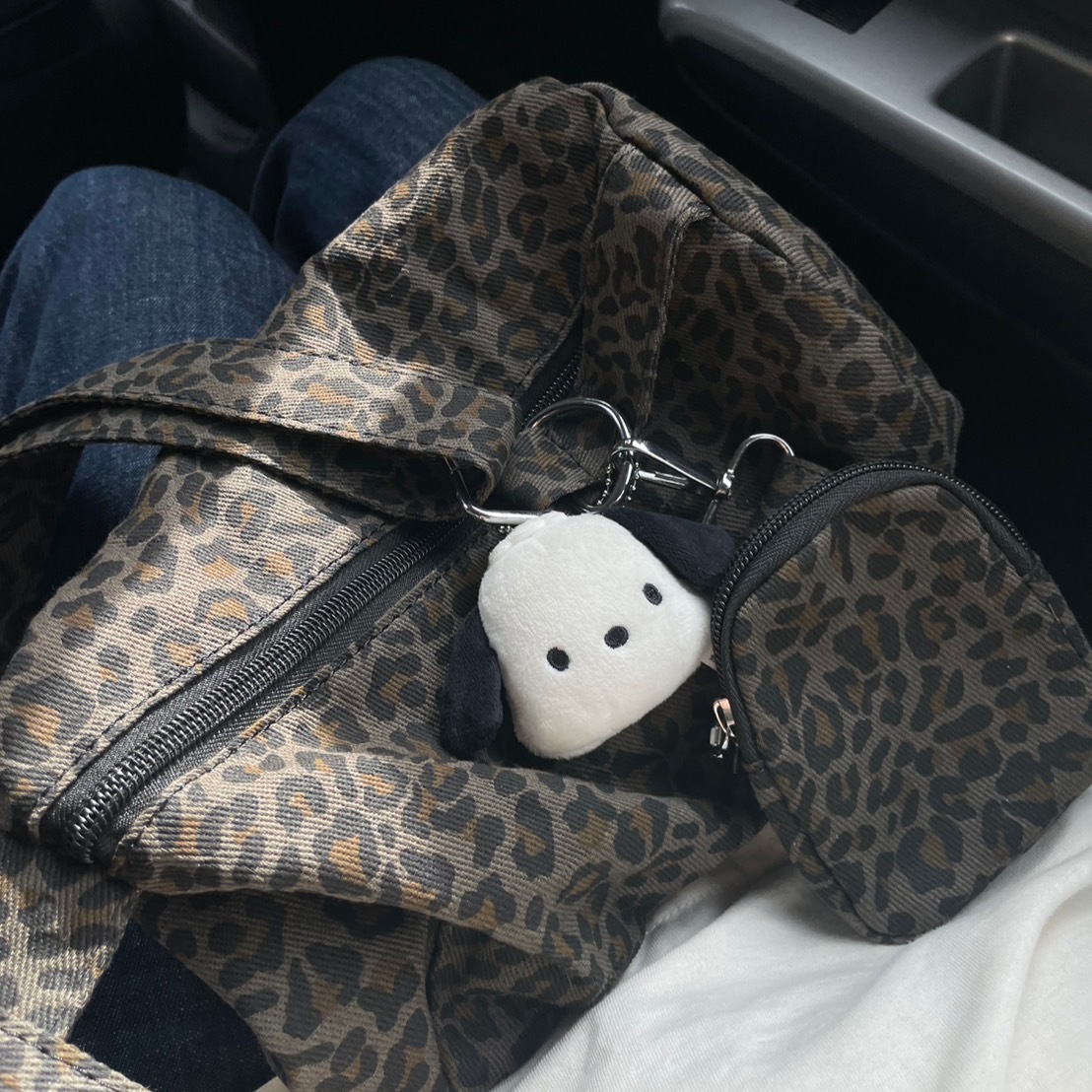 Seoul'豹紋包3.0 (超好裝~贈同款小包) 現/預