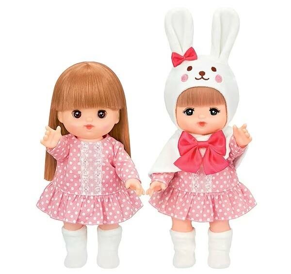 M51641 咪露兔仔斗篷連身裙套裝