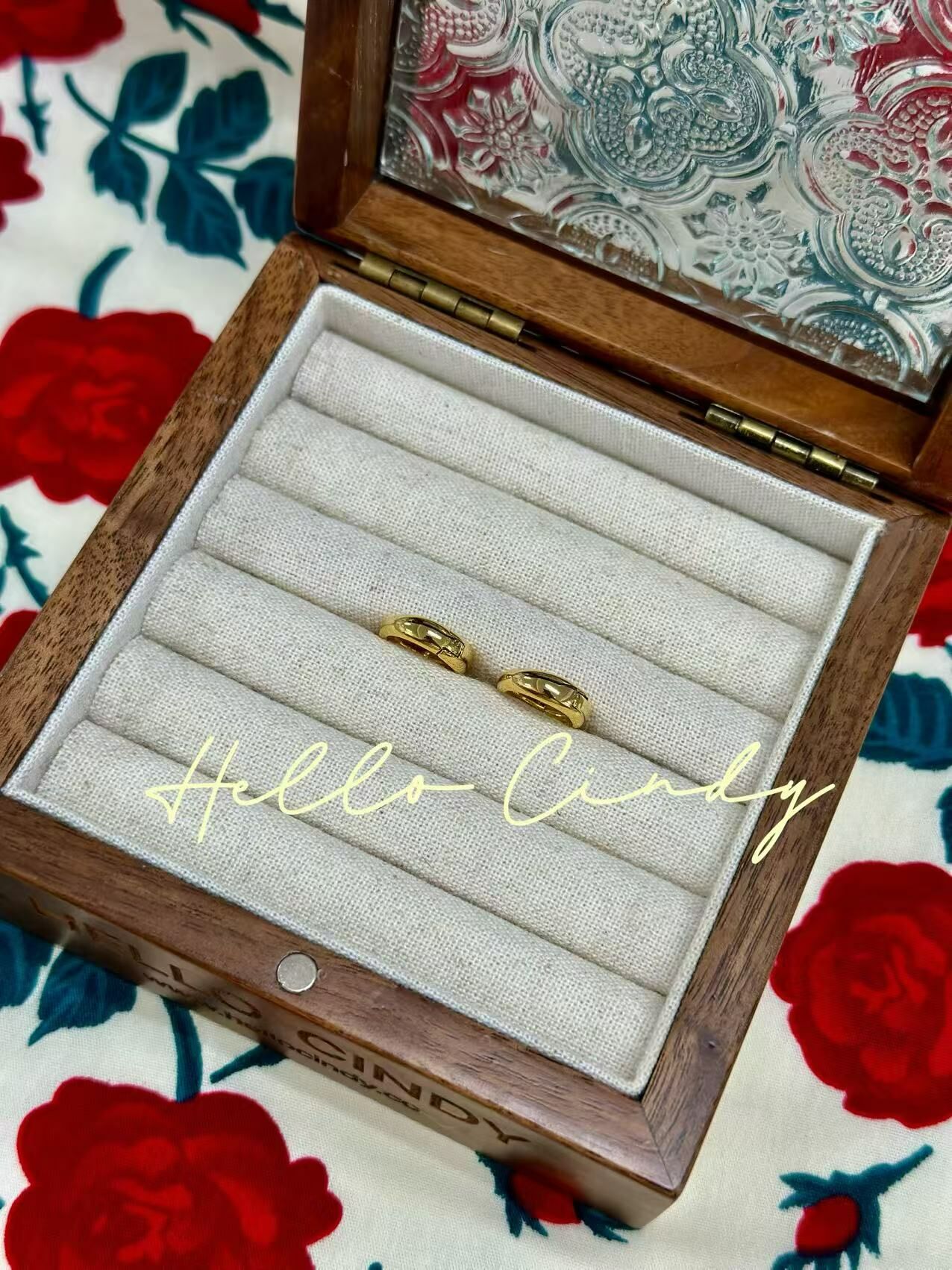 V09049 現貨-素色金釦耳環（不掉色）