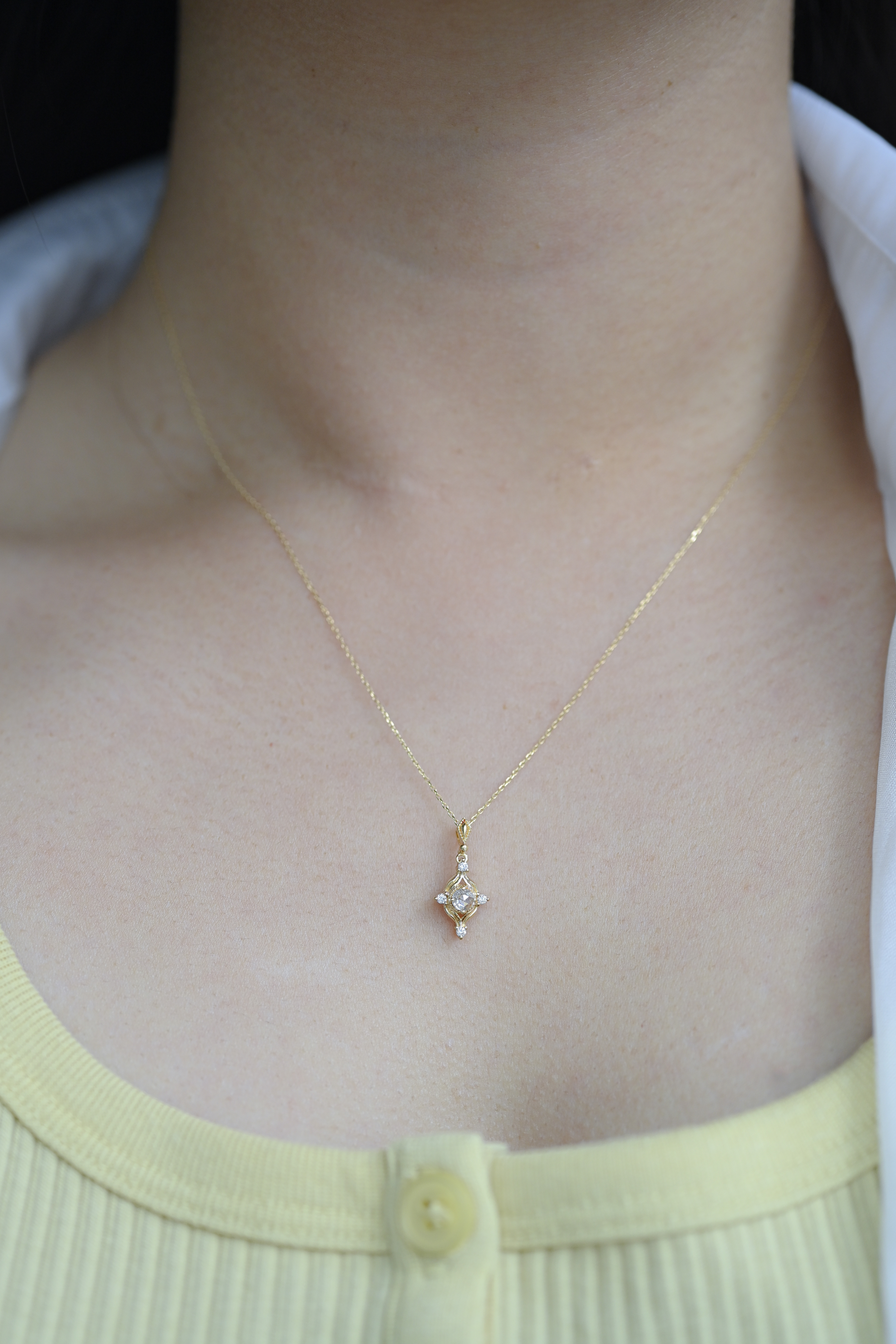 18K Hoku Diamond Necklace