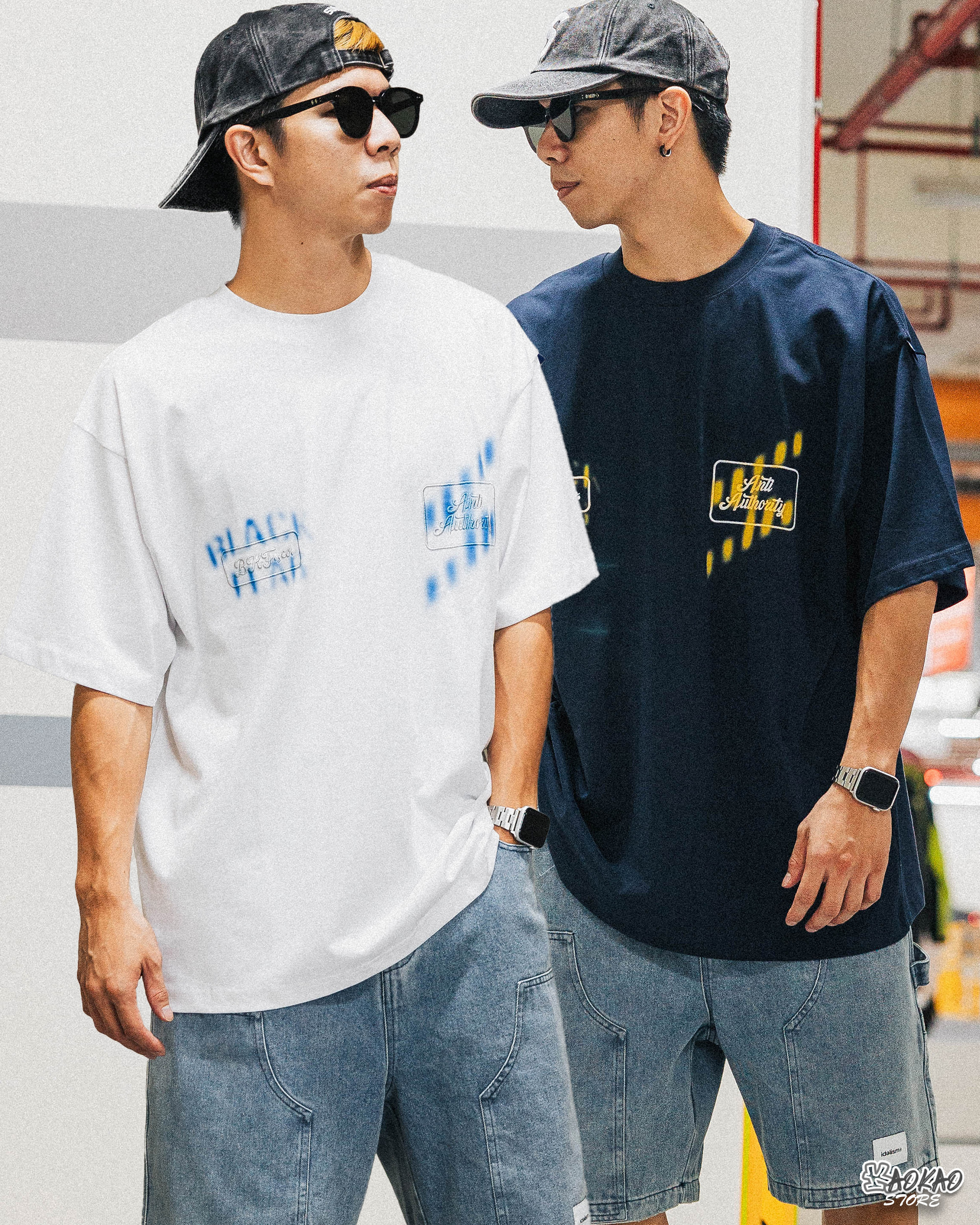 BLACK FLAG 黑旗 噴漆立體刺繡短 Embroidery Tee【JBF24T011】