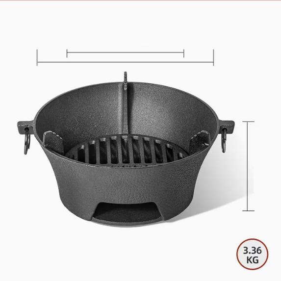 爆款碳爐燒烤煮茶器具（加大號26CM單爐）