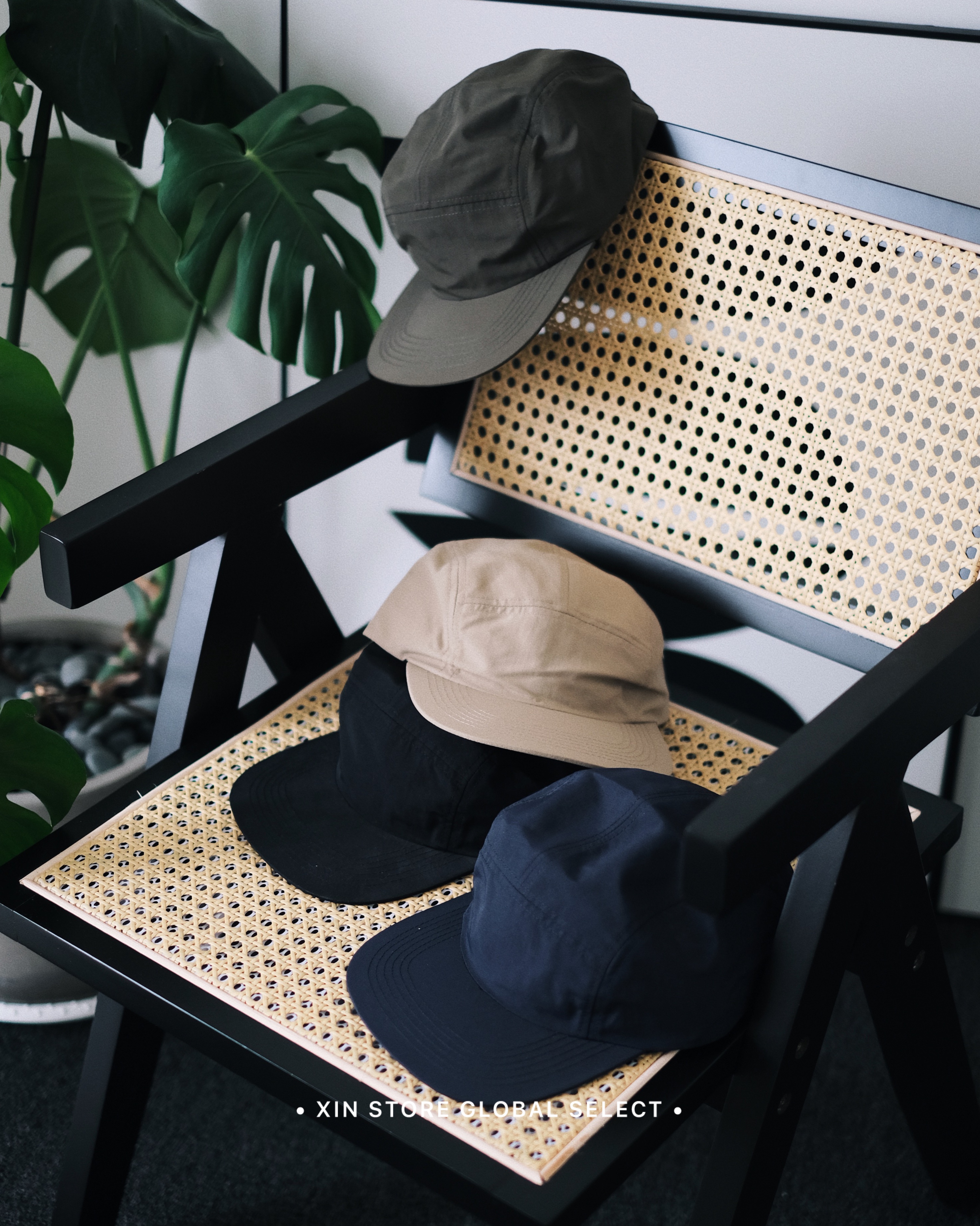 United Athle UA 日本限定 尼龍 五分割帽 老帽 帽子 四色