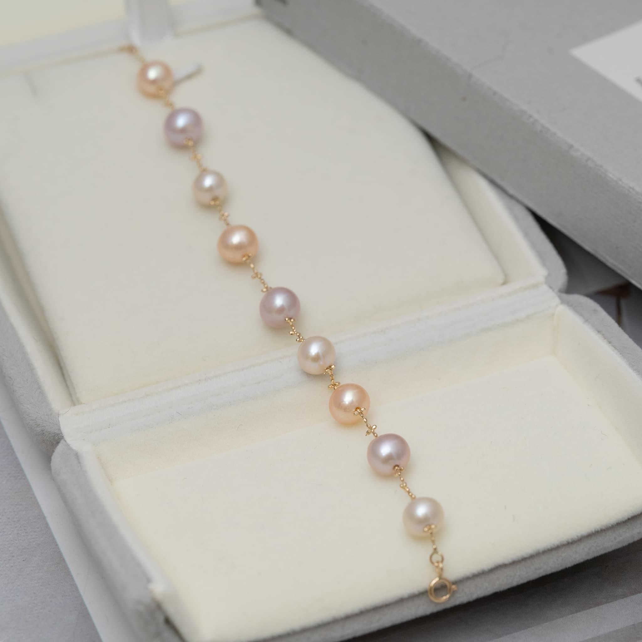 Kg134 淡水珍珠 手鍊 折實價