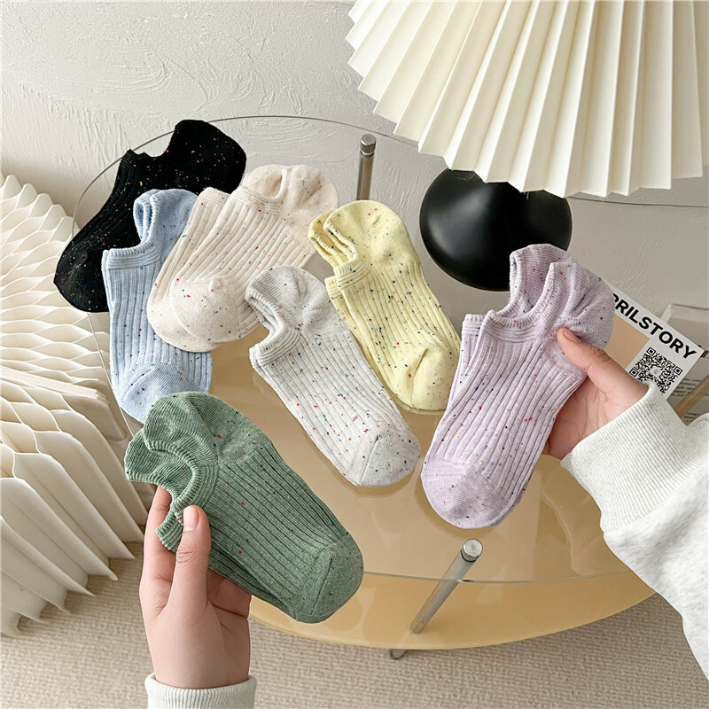 [3 FOR RM10] Colorful Polka Dot Ankle Socks