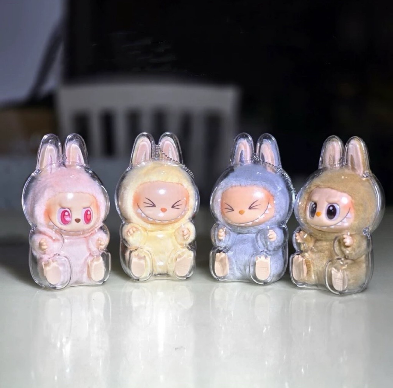 #預購 Labubu坐坐派對 二代專用 壓克力硬殼 透明保護殼 LABUBU不怕髒了 不含娃娃