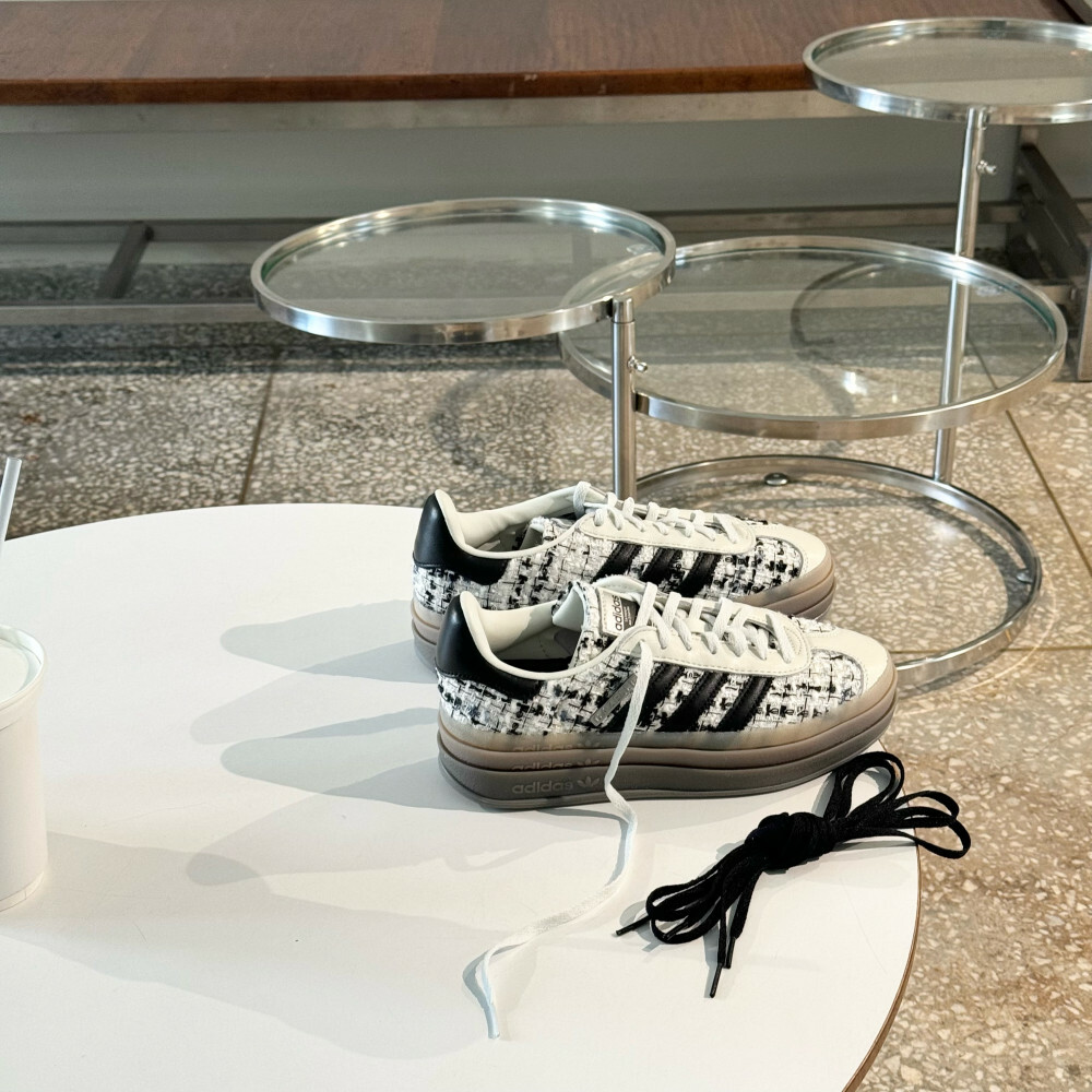 Adidas Originals Gazelle Bold 小香風 白色 厚底 增高 JP5673