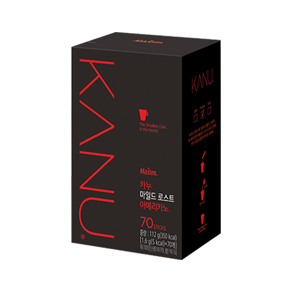 Kanu Mild Roast Americano 中度烘焙無糖美式黑咖啡70條