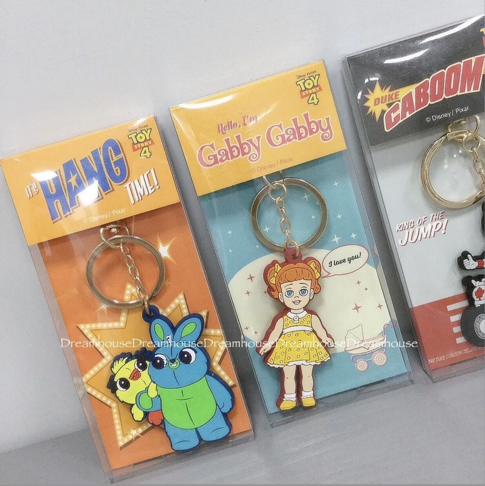 韓國帶回 玩具總動員4 蓋比蓋比 鴨霸 兔崽子 卡繃公爵 吊飾 鑰匙圈 掛飾 迪士尼