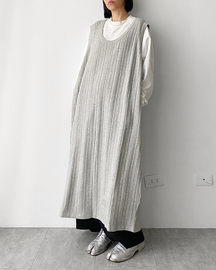 MFD-2615 針織背心洋裝