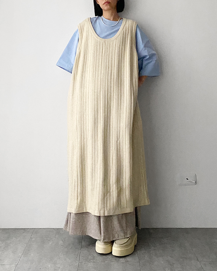 MFD-2615 針織背心洋裝