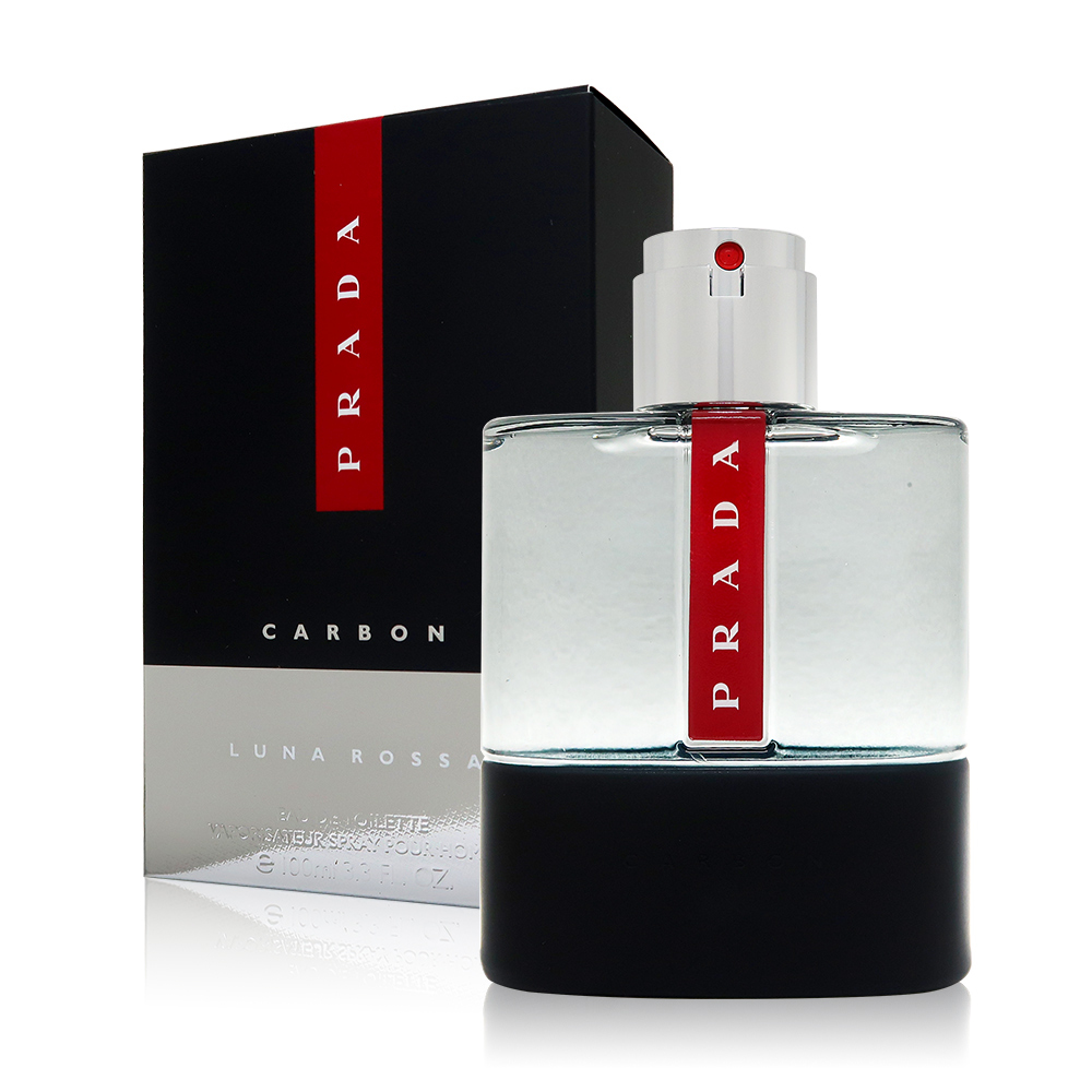 Prada Luna Rossa Carbon 卓越勁黑男性淡香水EDT 100ml