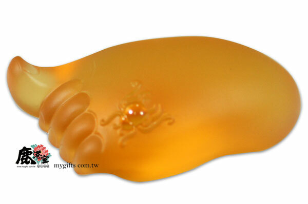 知足常樂琉璃小擺飾｜靜謐雅緻 滋養心靈幸福能量