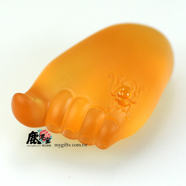 鹿港窯禮品館│居家開運琉璃小擺飾 知足常樂