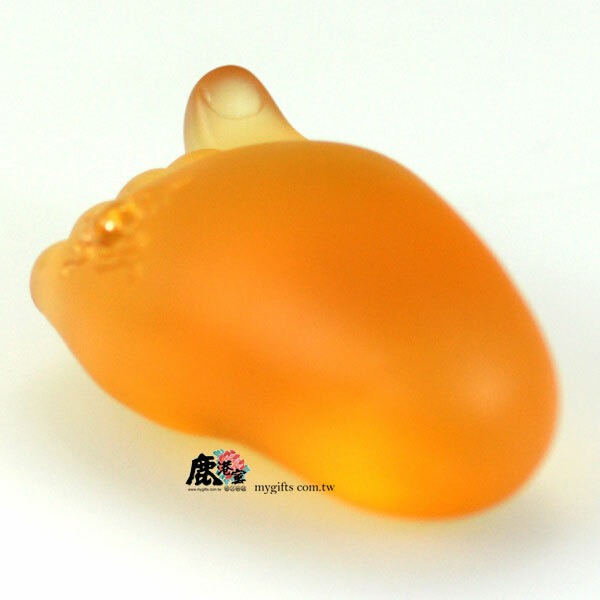 鹿港窯禮品館│居家開運琉璃小擺飾 知足常樂