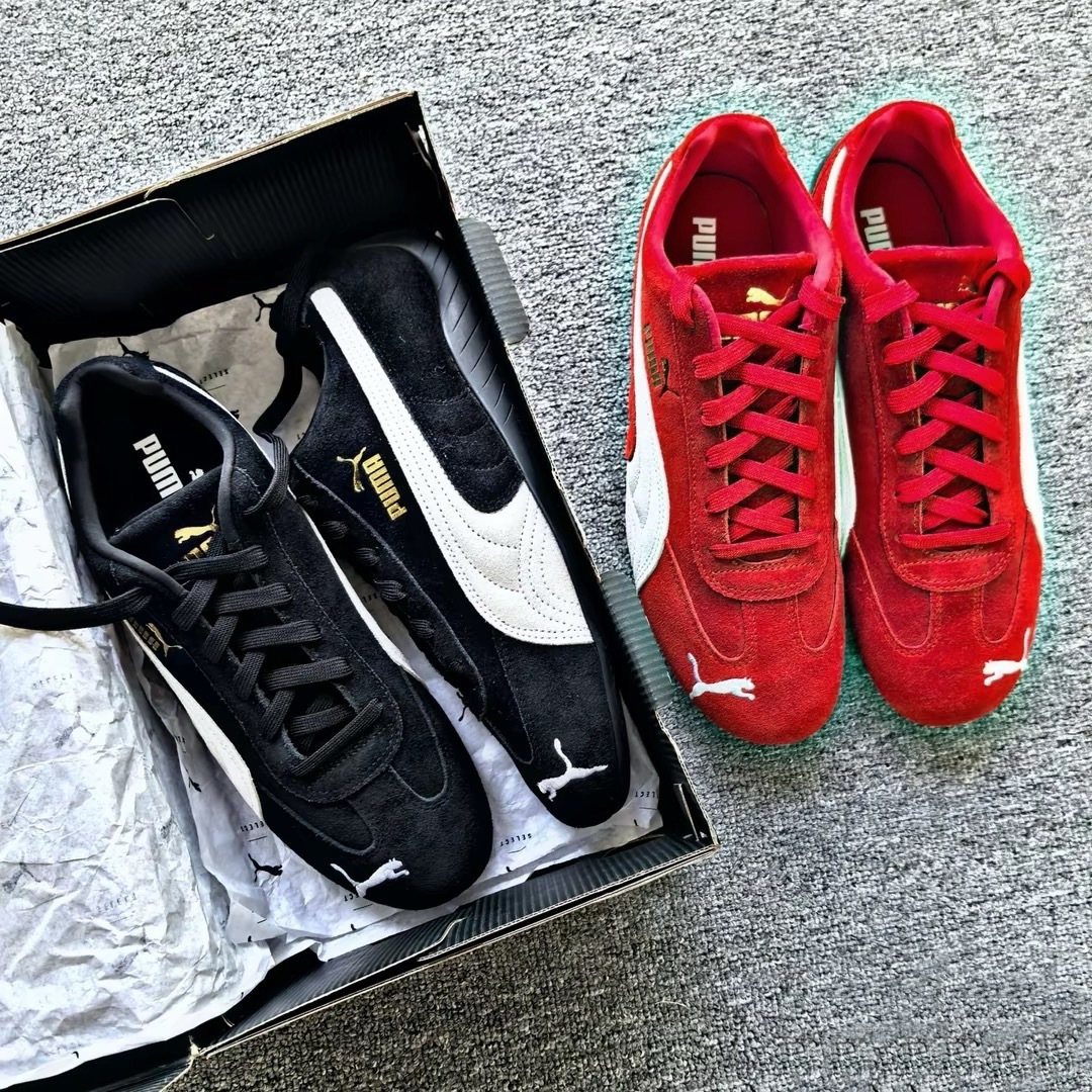 【現貨】PUMA Speedcat OG Black White & Red White 復古 紅白 黑白 賽車鞋 398846