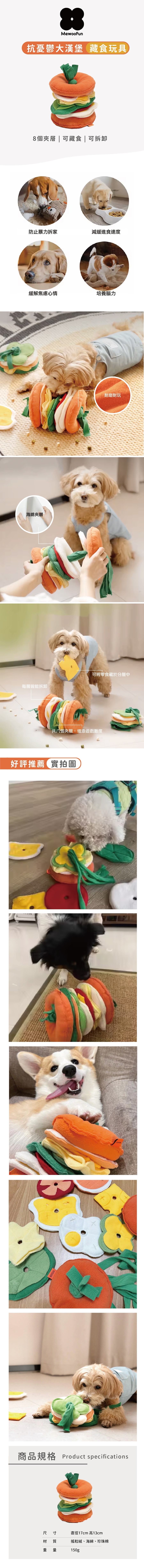 MewooFun｜抗憂藏食大漢堡