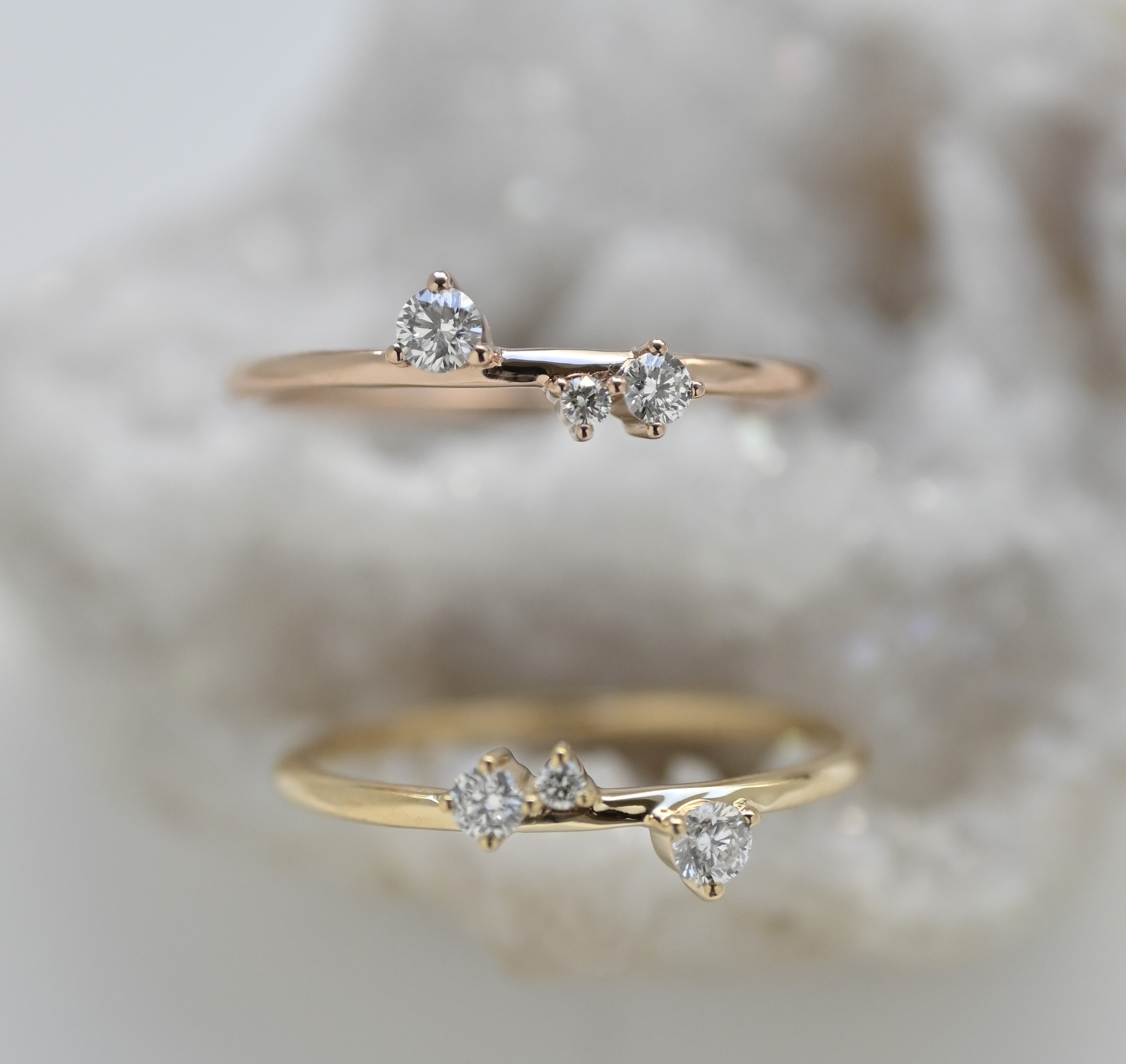 18K Tiga Diamond Ring