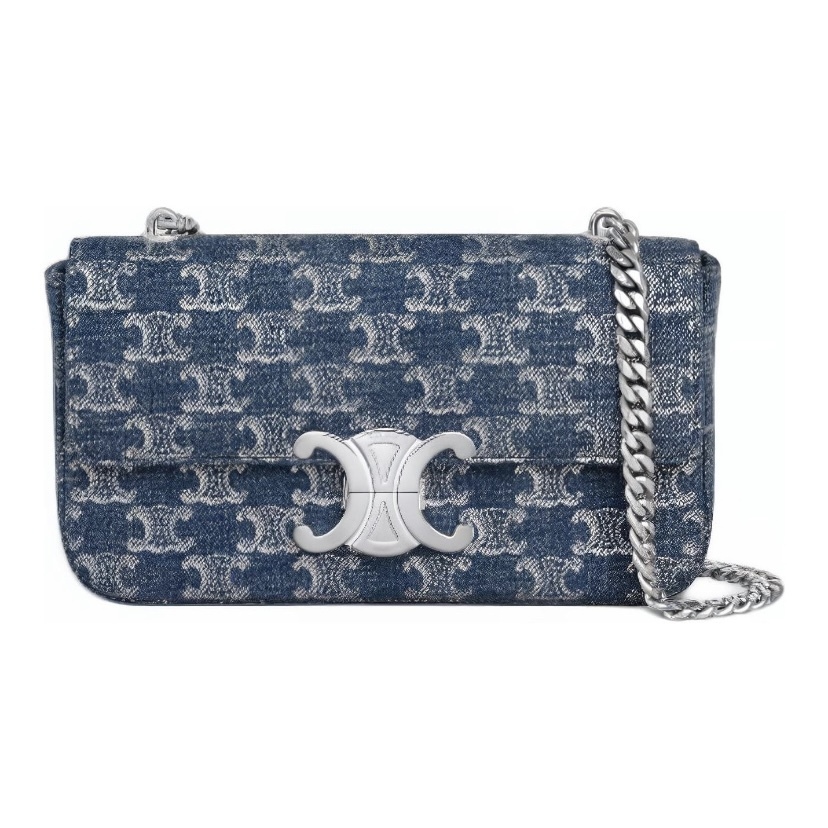 CELINE Triomphe Claude 牛仔 手袋