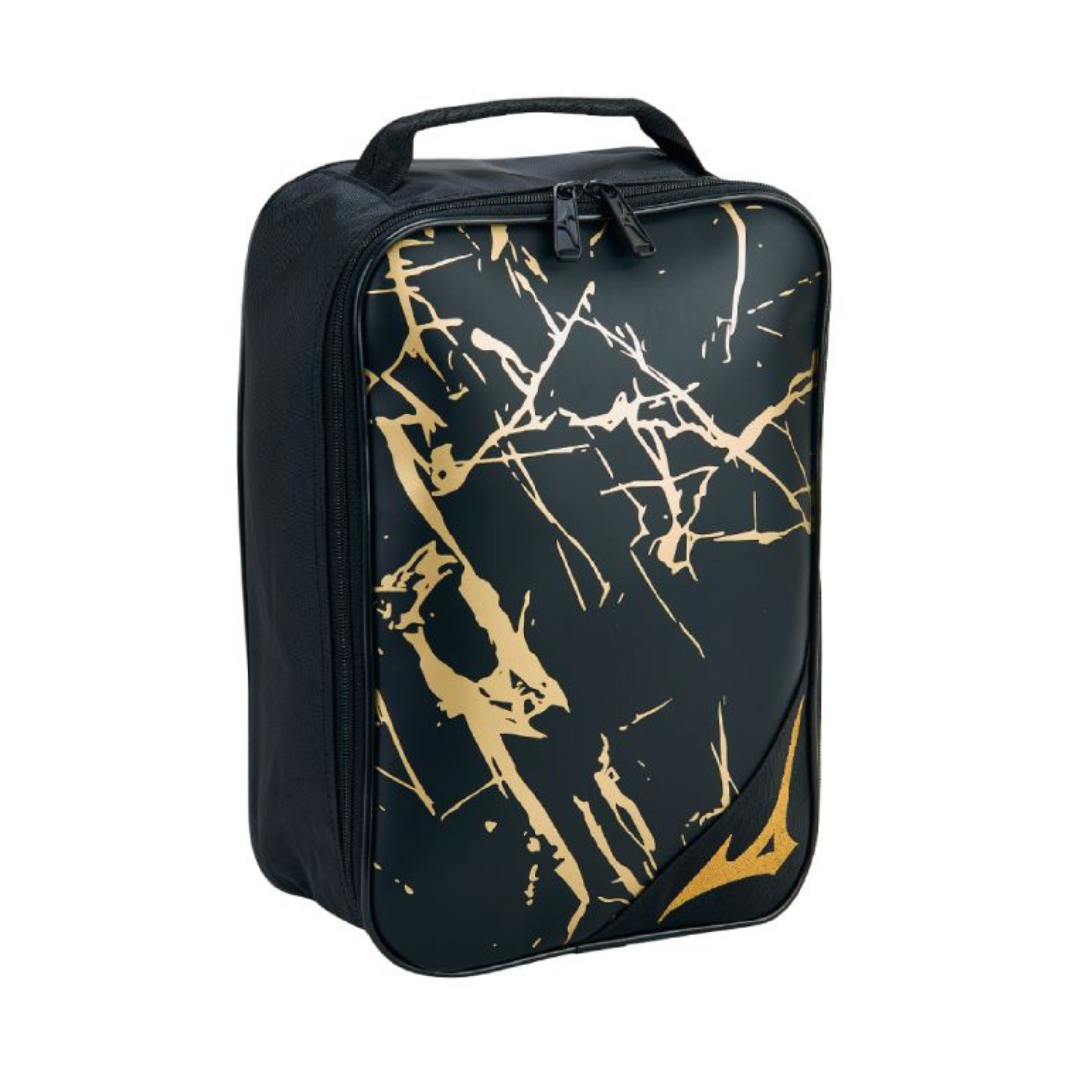 MIZUNO 鞋袋（黑金色）