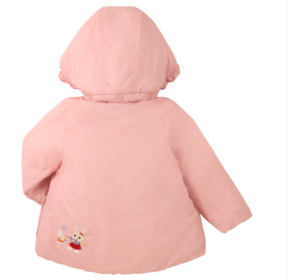 MH 兔仔圖案防風外套