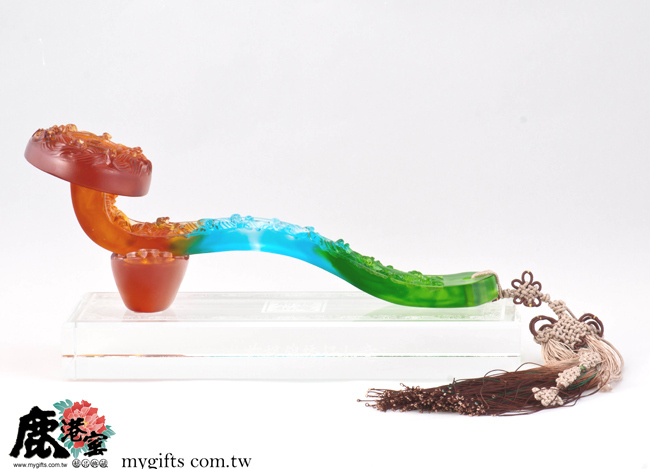 鹿港窯禮品館│前程錦繡好如意：招財進寶琉璃擺飾的運勢與藝術結合