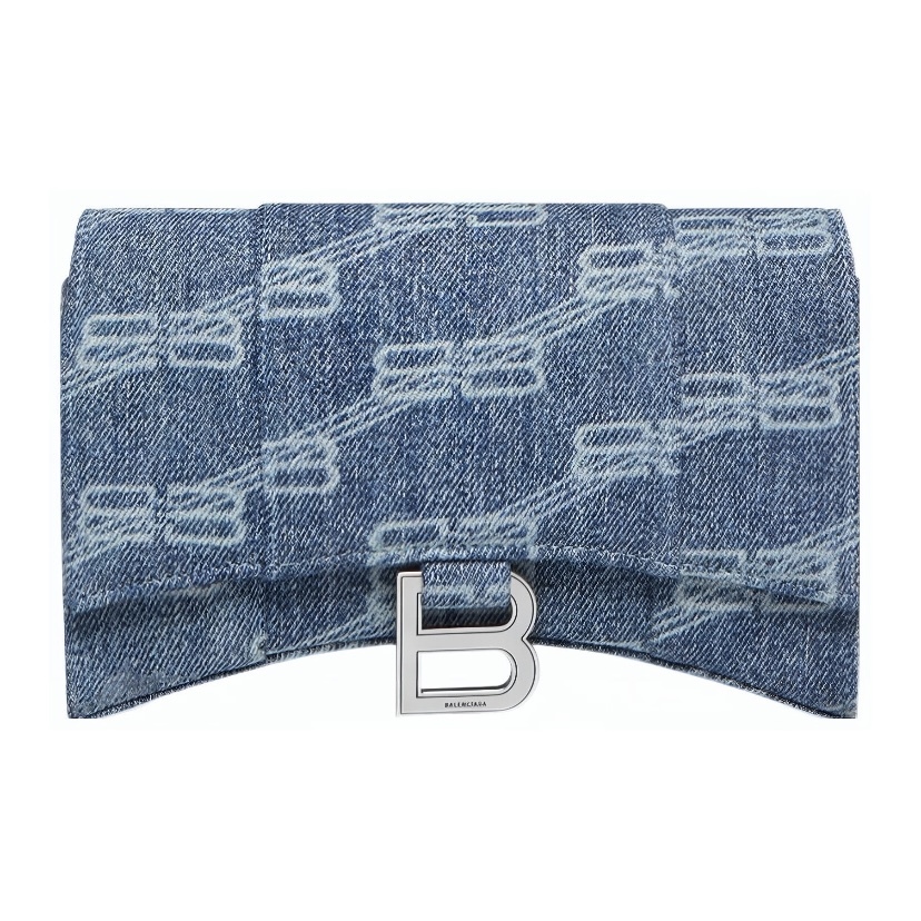 BALENCIAGA Hourglass 牛仔 沙漏手袋