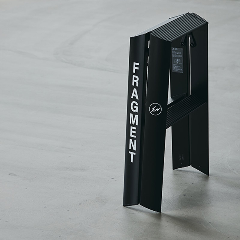 Fragment design x LUCANO Ladder 長谷川工業一階二階黑色梯子椅子