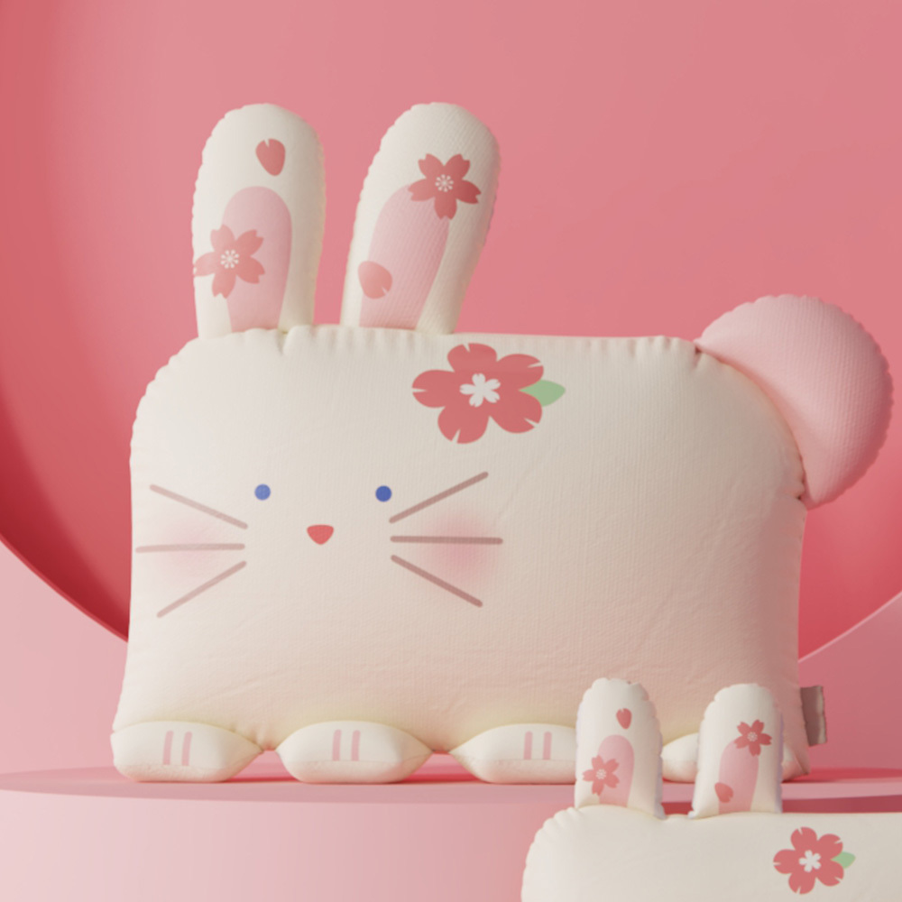 Milo&Gabby美國 動物好朋友超細纖維防蟎大枕心+枕套組｜Lala櫻花兔兔