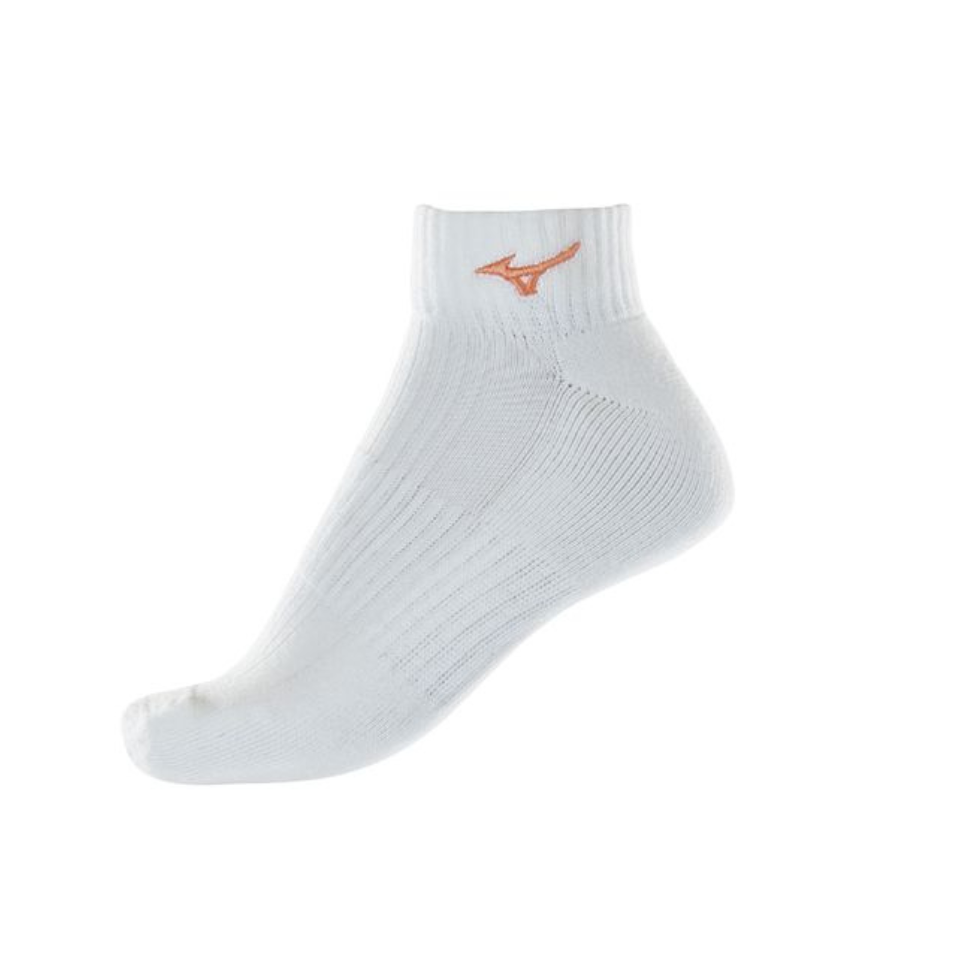 MIZUNO 運動襪 (白粉色)