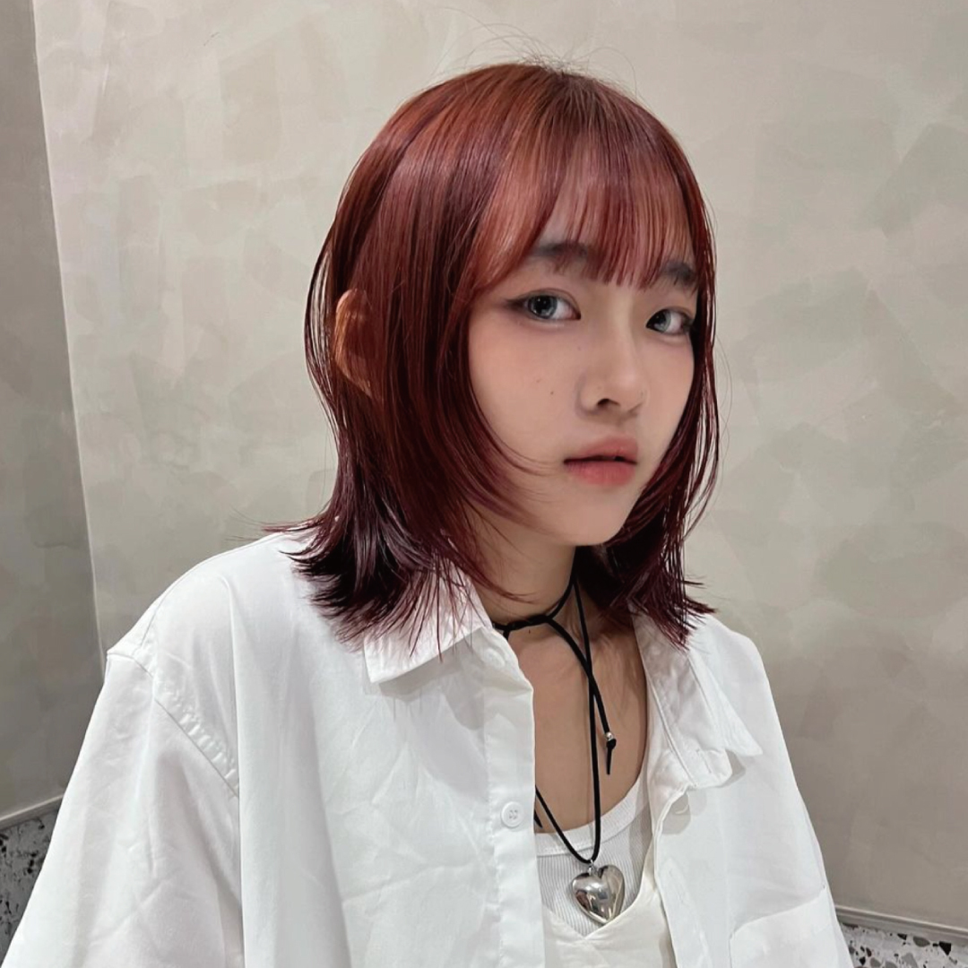 顯白髮色莓果粉紅棕@Kash_round2