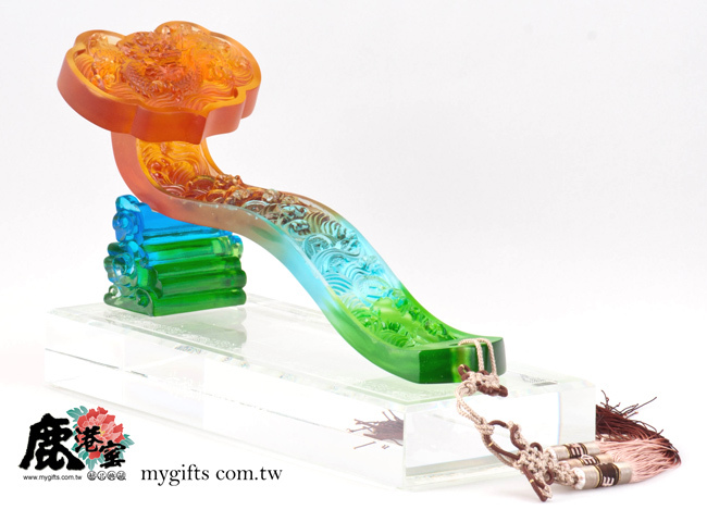 鹿港窯禮品館│前程錦繡好如意：祥龍琉璃的魅力與祝福