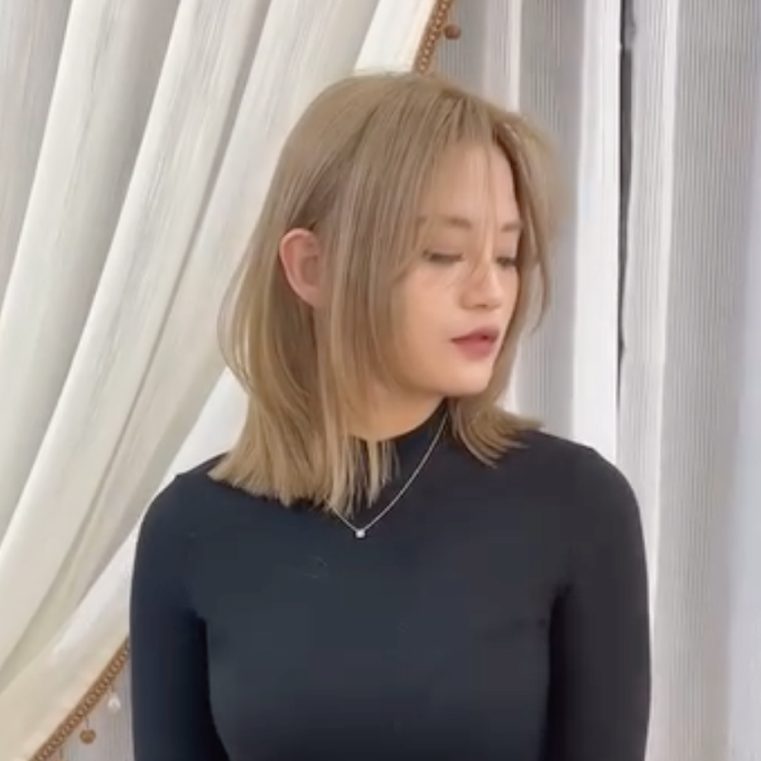 顯白髮色燕麥奶茶色＠becca.chic_