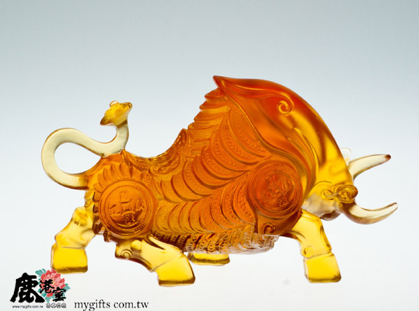 鹿港窯禮品館│提升運勢的藝術品：扭轉乾坤M琉璃擺飾