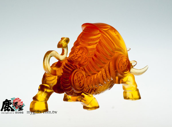 鹿港窯禮品館│提升運勢的藝術品：扭轉乾坤M琉璃擺飾