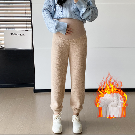 爆款珊瑚絨孕婦家居服【德芙咖M-4XL碼】（下單後聯絡客服確認發貨尺碼）